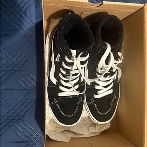 Vans Black and White Sneakers